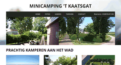 Desktop Screenshot of minicampingkaatsgat.nl
